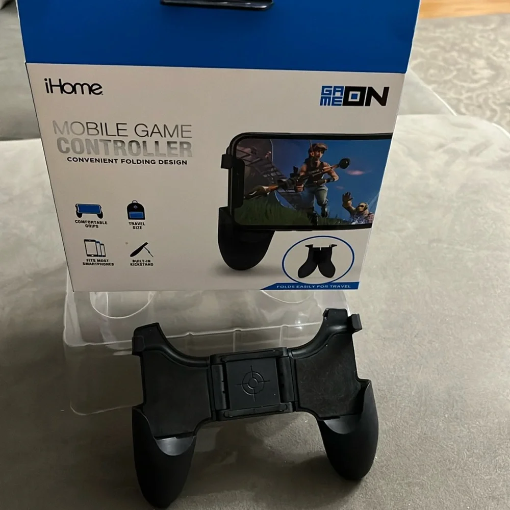 Home mobile game controller folding design black